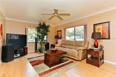 Living Room with Wood Floors