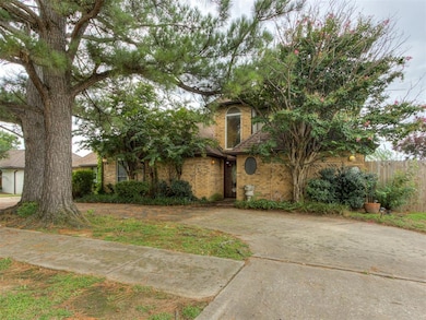 View of front of house featuring brick siding