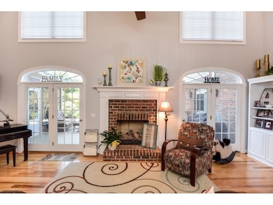 Soaring 2 story Family Room