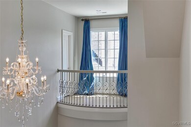 Details featuring an inviting chandelier