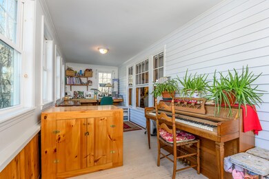 Enclosed front porch