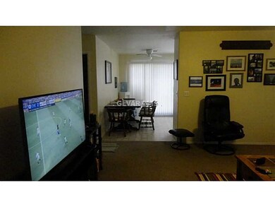 Family Room. View of the dining area and into the