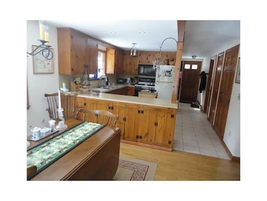 Kitchen. View From Dining Room
