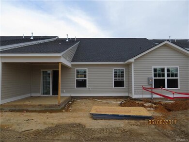 Rear of home