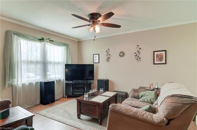 Alternate view of the living room.  This is a good sized room!