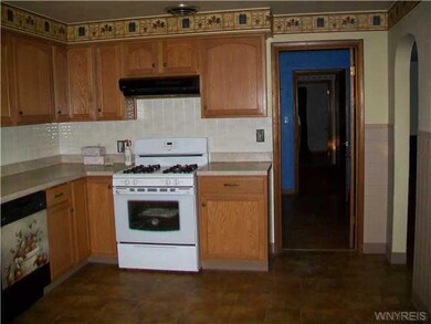 Kitchen Recently remodeled kitchen with cupboards,