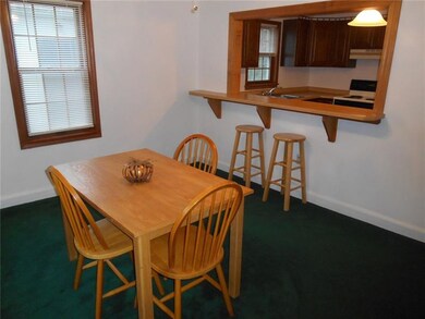Dining Room with Breakfast Bar opening into kitche