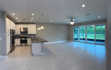 Kitchen and Family room