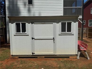 View of shed