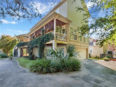 Back view of home.