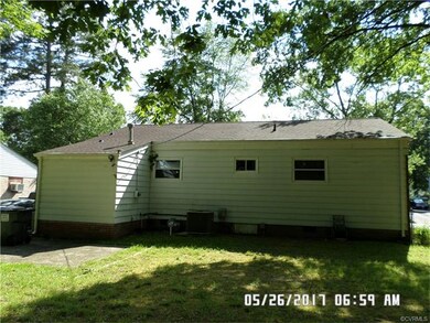 Back of home/yard