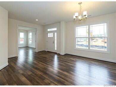 Photo of similar floorplan.