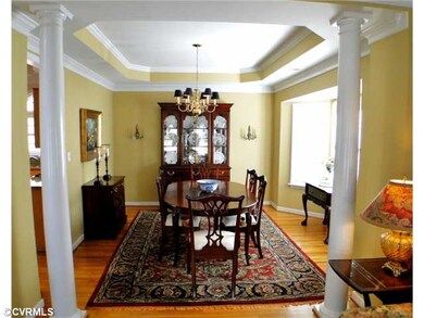 Dining Room - The living room and formal dining ro