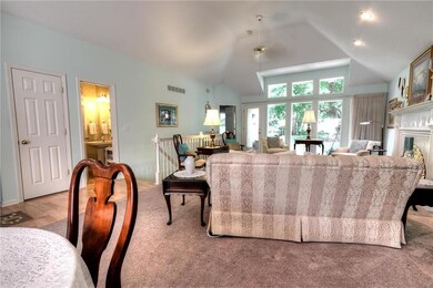 Dining area is open to the living room.