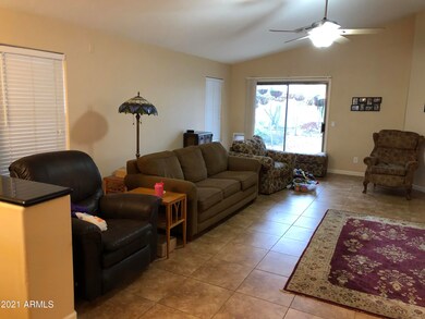 Spacious Family Room overlooking dining
