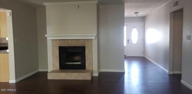 ADOBE FIREPLACE