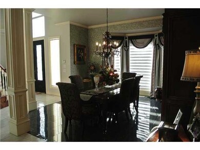 Dining Room. Large, open formal dining room with c