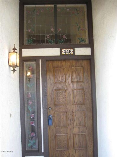 Front entry door