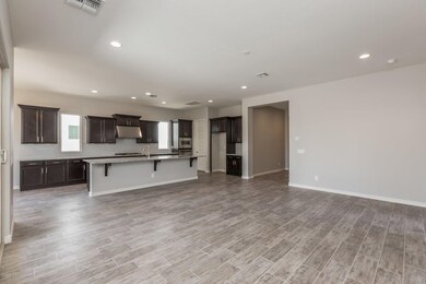 Great Room into Kitchen