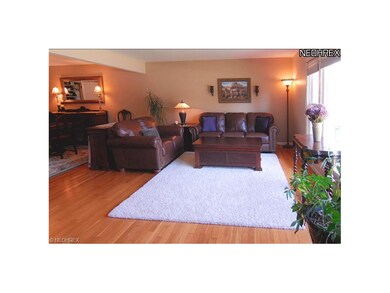 Goregeous living room with newly refinished hardwo
