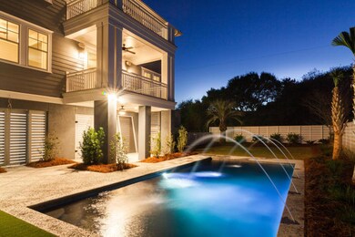 backyard at Twilight