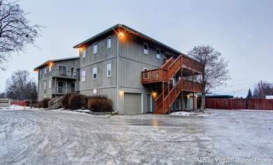 Rear Entrace and Garage