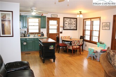 Kitchen and dining area.