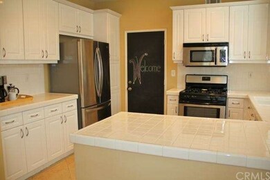 Lots of cupboards and counter space in the kitchen