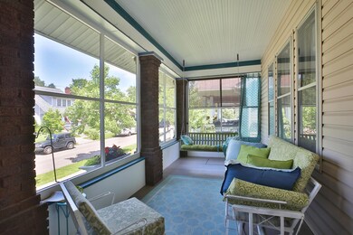 Serene porch scene