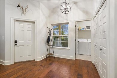 Dining area opens to back porch for indoor/outdoor