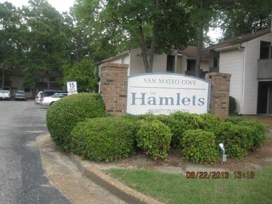 Entrance to condo community