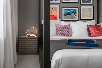Primary suite holds large furniture with ease..*ph
