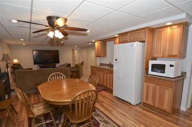Full kitchen in lower level