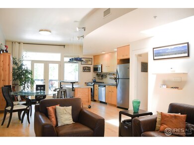 Modern Loft Style Opens to Balcony facing Park