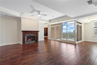 Beautiful hardwood flooring throughout the entire 
