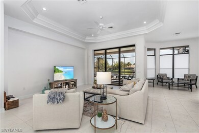 Great room with pocket sliders to the lanai.