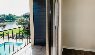 Master Suite overlooking the water and pool
