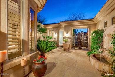 Front courtyard