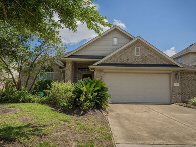 Mature tree and shrubs greet you as you pull up to this 1-story gem in Firethorne.  Living areas inside and out make this house special.
