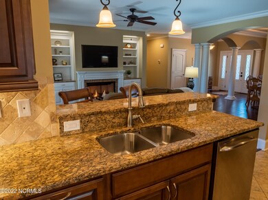 Kitchen to Living Room and Front Door
