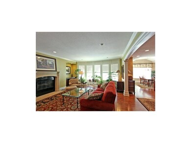 Family room opens to kitchen/breakfast room