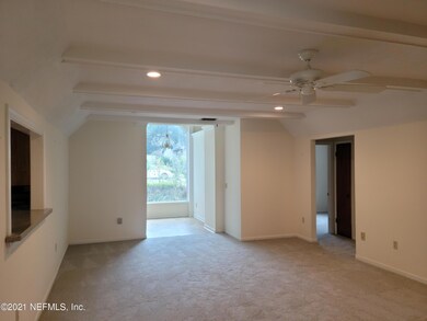 Living room to foyer