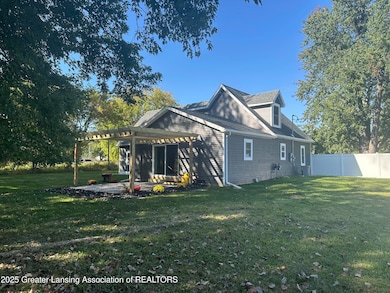 rear north view of home