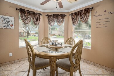 Cozy breakfast area. *Table Available to purchase if interested!*