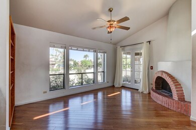 Family Room w/ Kiva Fireplace