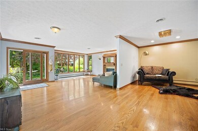 On to the Family Room with gorgeous hardwood flooring.