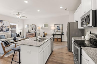 Kitchen featuring stainless steel appliances, a ki
