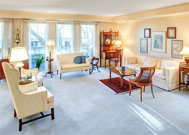 Living room and balcony.