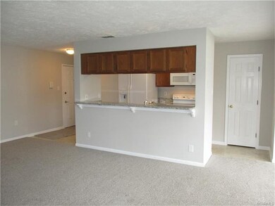 Galley kitchen with beautiful new granite, Double 