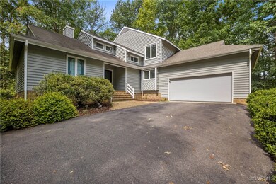 Front facade featuring a garage